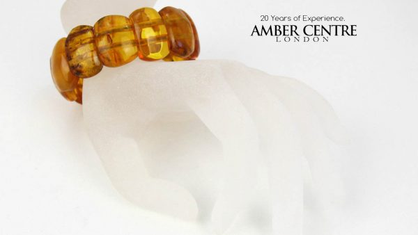 German Baltic Amber Healing Handmade Bracelet Genuine Amber W013 RRP£695!!!