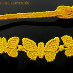 Italian Made Cruciani Bracelet- BUTTERFLY-LIBERTA-FREEDOM-Yellow RRP£20!!!
