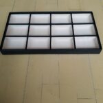 Italian New Jewellery Trays by Gabry 12 Equal Compartments Cost New £35!!!