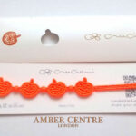 Genuine Italian Cruciani Bracelet Kids Size Adjustable PUMPKIN-RRP£15!!!