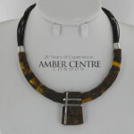 German Baltic Amber Handmade Necklace in 925 Sterling Silver N149 RRP£650!!!