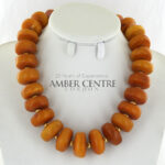 Genuine German Königsberg Baltic Amber Bead Necklace - A0195 RRP£25000!!
