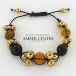 German Baltic Amber Handmade Unique Healing Genuine Bracelet BR255 - RRP£495!!!