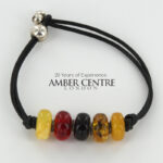German Baltic Amber Handmade Unique Italian Genuine Bracelet BR252 - RRP£145!!!