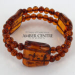 German Baltic Amber Handmade Unique Healing Genuine Bracelet W148- RRP£375