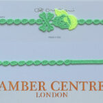 Italian Made Cruciani Double Bracelet - PIRATES - Fluo Green/ Fluo Yellow RRP£25!!!