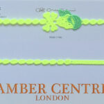 Italian Made Cruciani Double Bracelet - PIRATES - Fluo Yellow/ Fluo Green RRP£25!!!