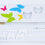 Italian Cruciani Butterfly Kids SET Necklace and Bracelet Colour White RRP£25!!!