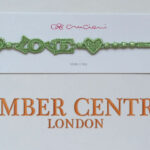 Genuine Italian Made Cruciani Bracelet "LOVE"- Lime Green Lurex RRP£20!!!