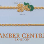 Italian Made Cruciani Double Bracelet - PIRATES - Yellow/Green RRP£25!!!