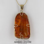 Italian Handmade Baltic Amber Pendant With 30 Fungus Gnats and Wasp in 9ct solid Gold GPR067 RRP£8995!!!