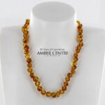 Teething Baby/Child Necklace Genuine Natural Multicolour Baltic Amber A09250 RRP£25!!!