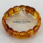German Certified Baltic Amber Bracelet with14 Rare INSECTS, Handmade BRJB004- RRP£1700!!!
