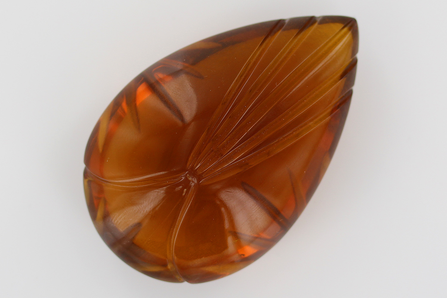 Dominican Diamond Cut Amber Large Teardrop Unique stone - OT4775 RRP£3950!!! - Image 8
