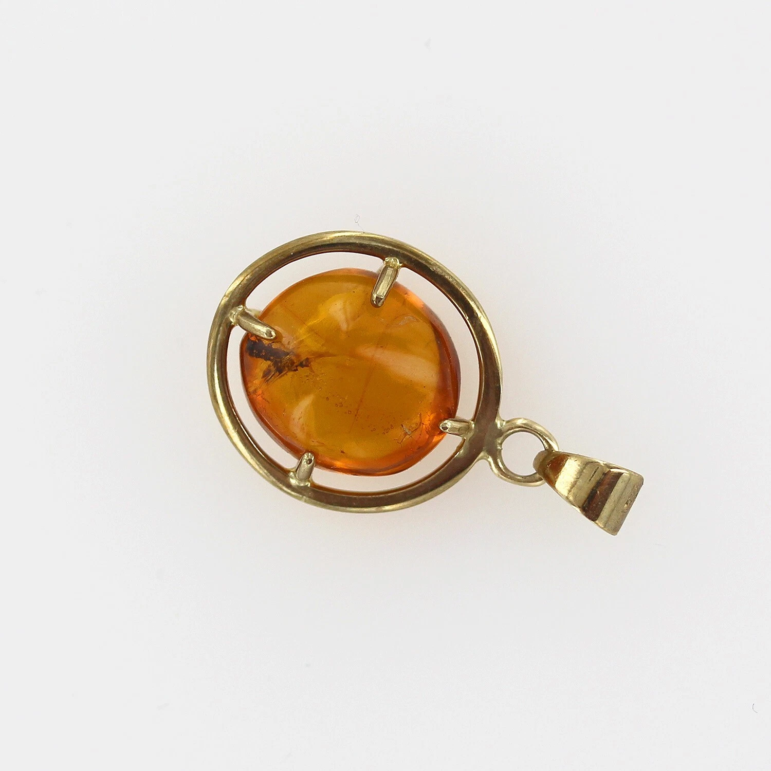 Italian Handmade Dominican Amber Pendant With Beetle in 9ct solid Gold GPR071 RRPĀ£495!!! - Image 15