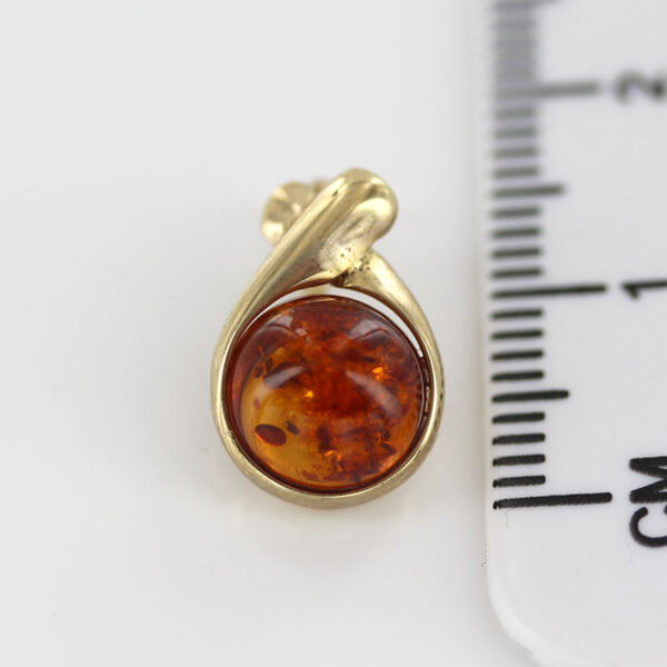 Italian Handmade Elegant Modern Baltic Amber Pendant in 9ct Gold - GP0085 RRP£195!!! - Image 5