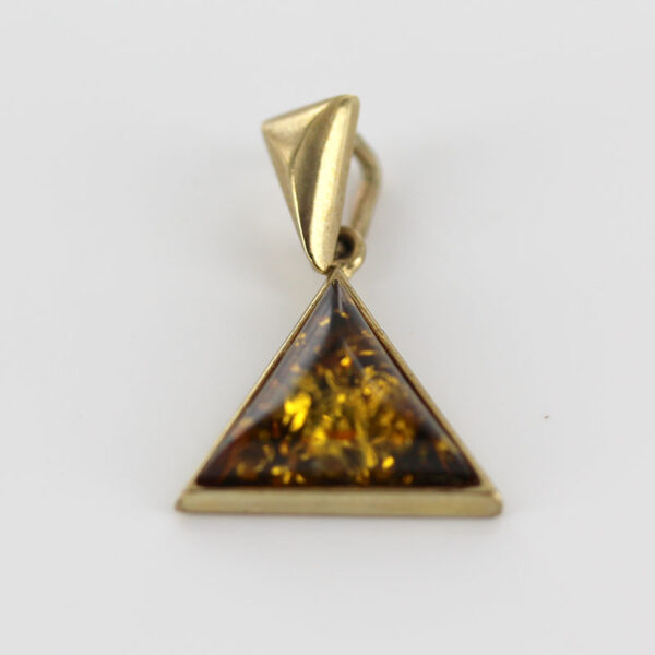 Italian Hand Made German Baltic Elegant Unique Amber Pendant in 14ct solid Gold - GY0062G RRP£795!!! - Image 10