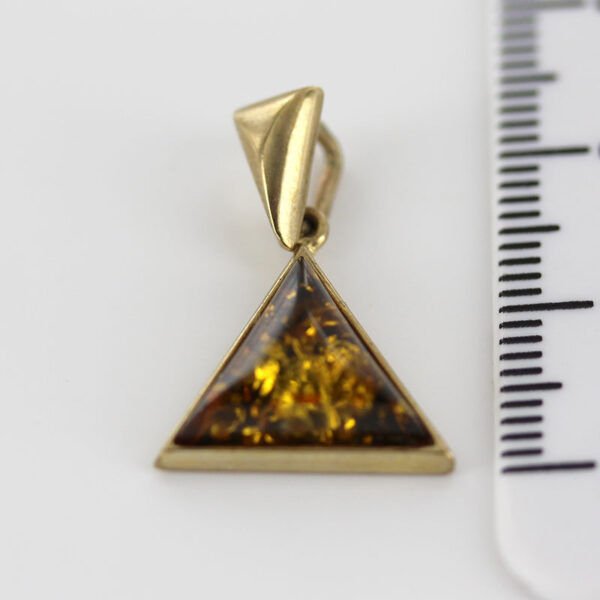 Italian Hand Made German Baltic Elegant Unique Amber Pendant in 14ct solid Gold - GY0062G RRP£795!!! - Image 9