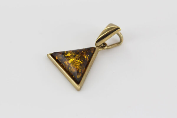 Italian Hand Made German Baltic Elegant Unique Amber Pendant in 14ct solid Gold - GY0062G RRP£795!!! - Image 7