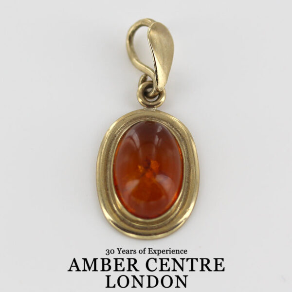 Italian Handmade Elegant Classic German Baltic Amber Pendant in 9ct solid Gold -GP0175 RRP£275!!! - Image 11