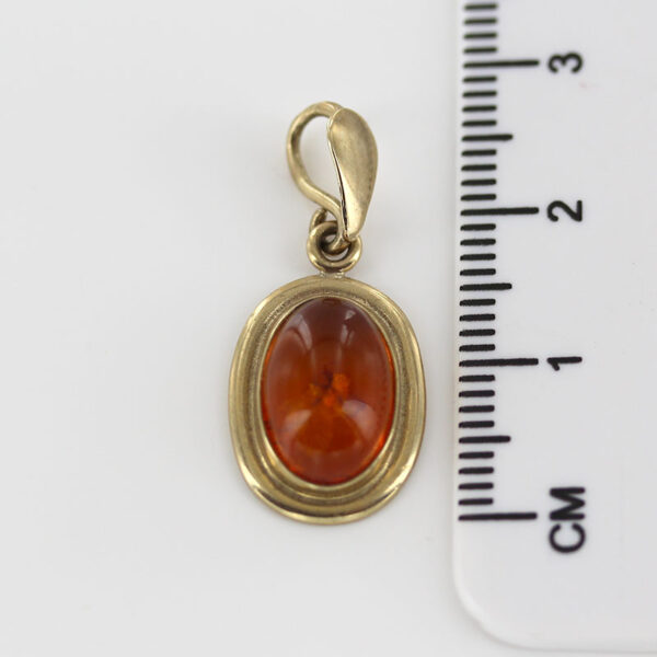 Italian Handmade Elegant Classic German Baltic Amber Pendant in 9ct solid Gold -GP0175 RRP£275!!! - Image 10