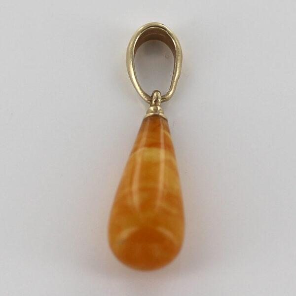 Antique Butterscotch German Baltic Amber Pendant In 14ct solid Italian Gold GP0292 RRP£325!!! - Image 10