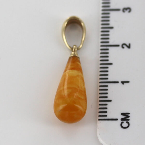 Antique Butterscotch German Baltic Amber Pendant In 14ct solid Italian Gold GP0292 RRP£325!!! - Image 9